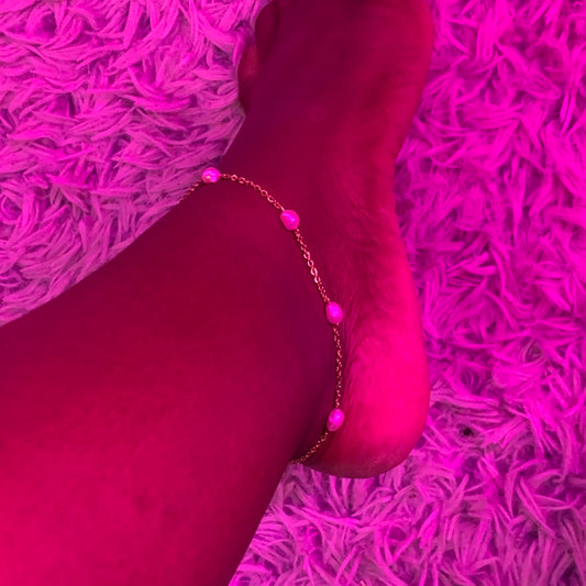 Gemstone Chain Anklet